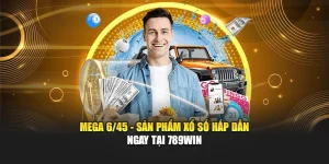 Mega 6/45 - Sản Phẩm Xổ Số Hấp Dẫn Ngay Tại 789WIN